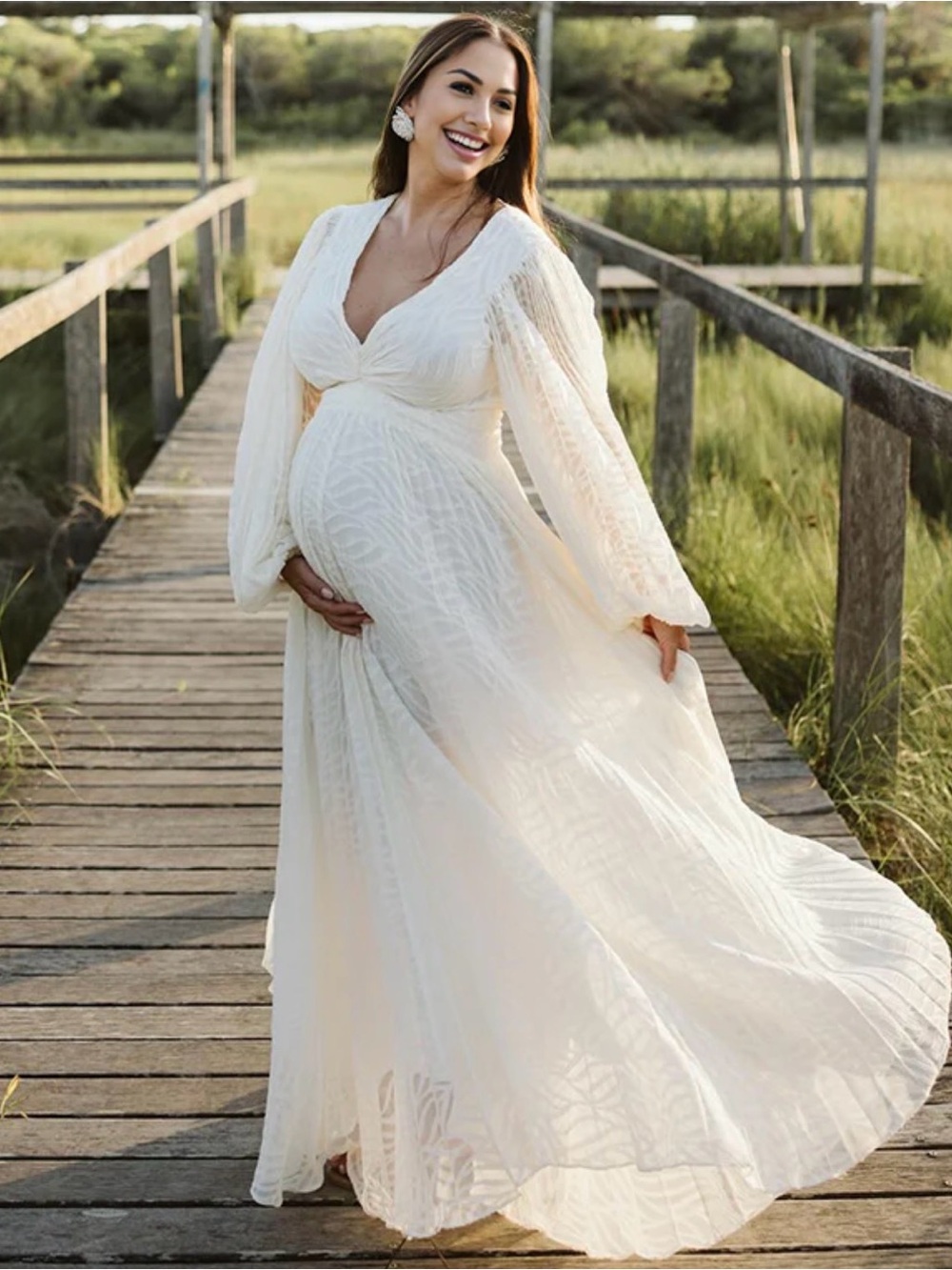 Maternity Maxi Dress